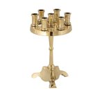 Κηροπήγιο Επτάκερο Μπρούτζινο 12εκ.