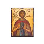 Εικόνα Άγιος Ευφρόσυνος ξύλινη με παλαίωση