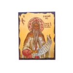 Εικόνα Άγιος Ζαχαρίας ξύλινη με παλαίωση