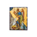 Εικόνα Άγιος Ιωάννης ξύλινη με παλαίωση