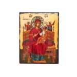 Εικόνα Παναγία Παντάνασσα ξύλινη με παλαίωση