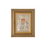 Χρυσή Σκαλιστή Κορνίζα – Άγιος Νικόλαος