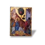 Εικόνα Βαϊοφόρος ξύλινη με παλαίωση