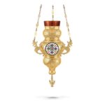 καντηλι εκκλησιας κρεμαστό σμάλτο