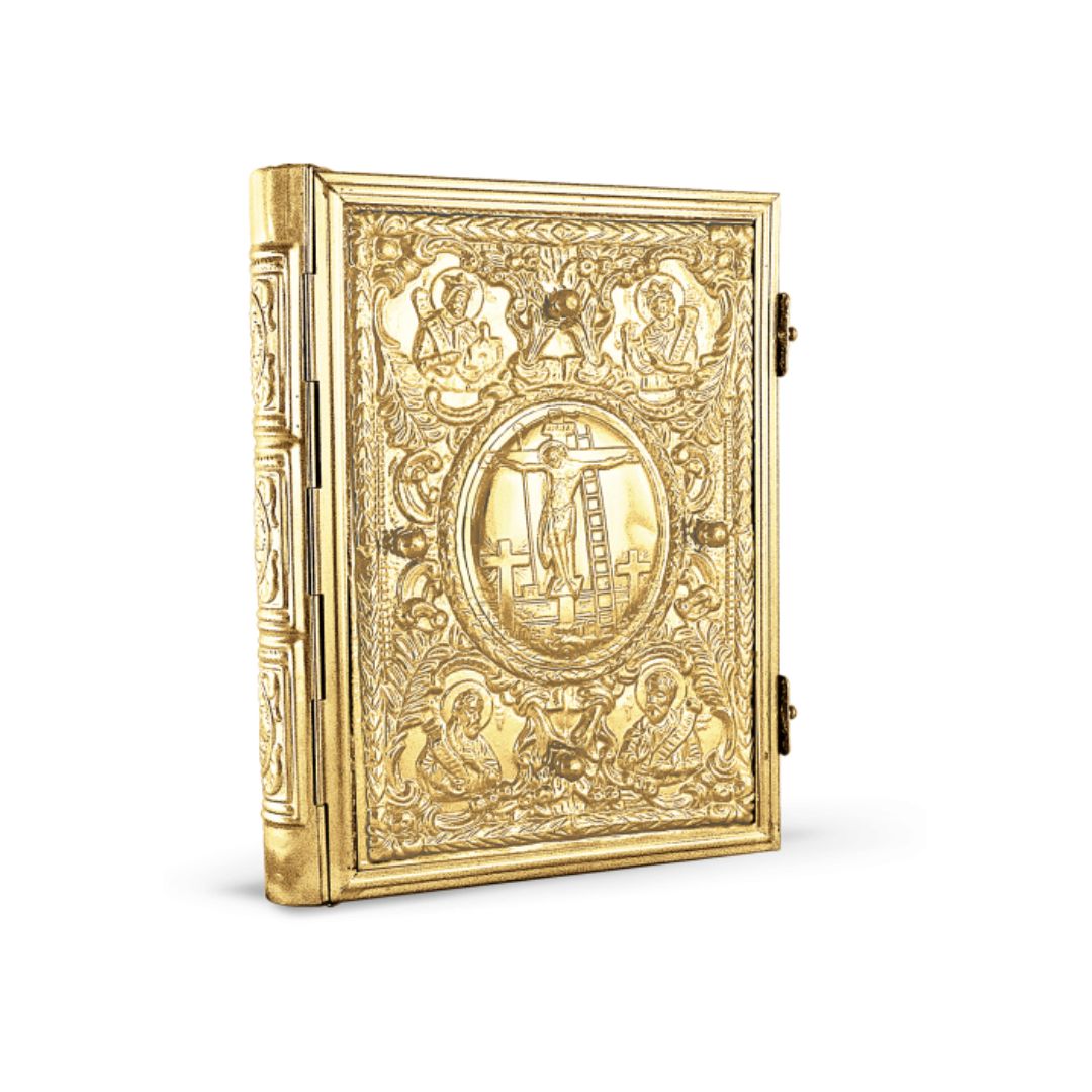 ΕΥΑΓΓΕΛΙΑ ΧΡΥΣΟ ΜΕΓΑΛΟ ευαγγέλιο αμπελος επιχρυσωμένο